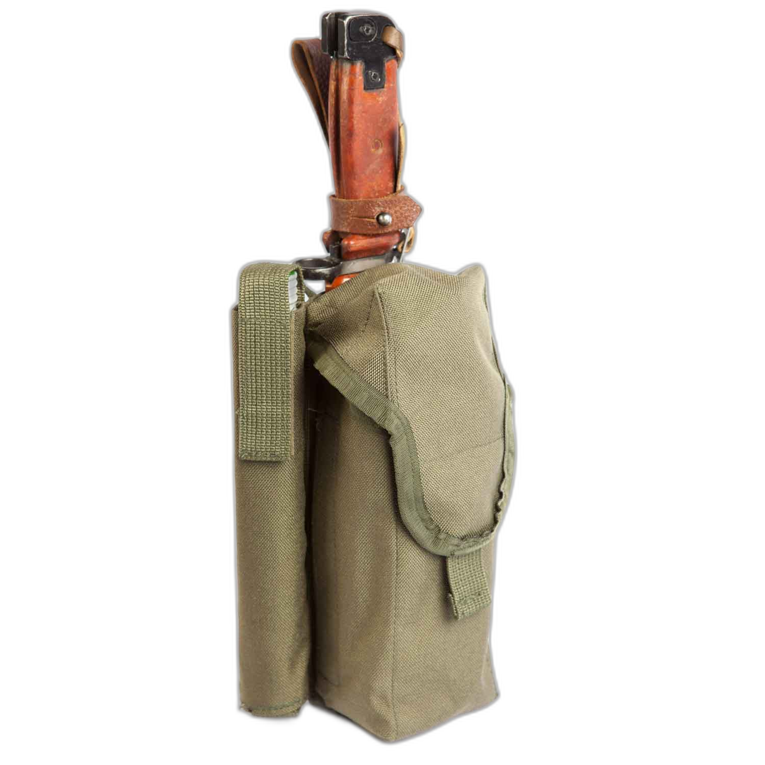 AK‑74/AKM Double Magazine Pouch with Right‑Side ROP Pocket